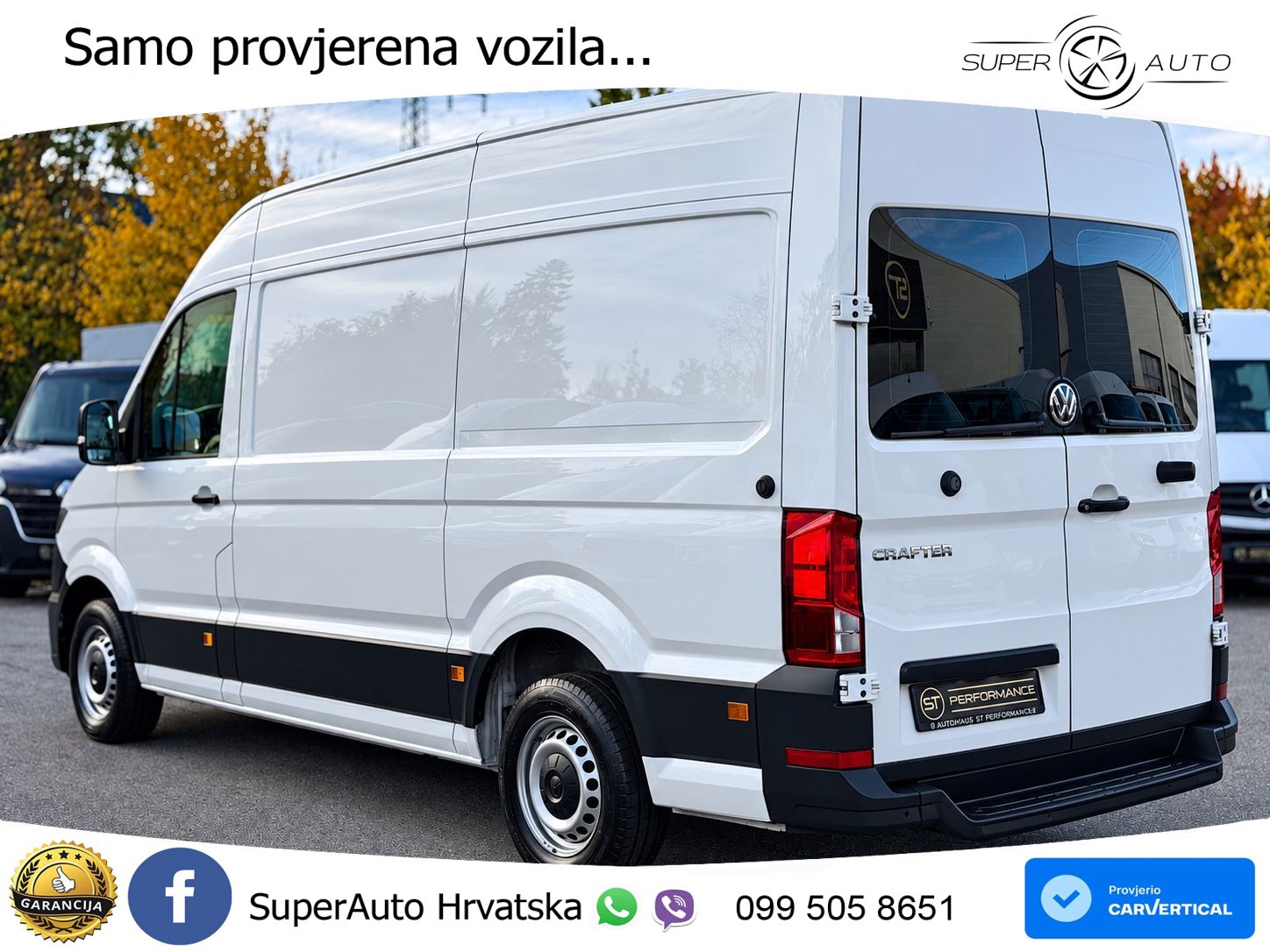 Volkswagen Crafter 35 Mittellang KLIMA LED KAMERA TEMPOMAT 140 KS