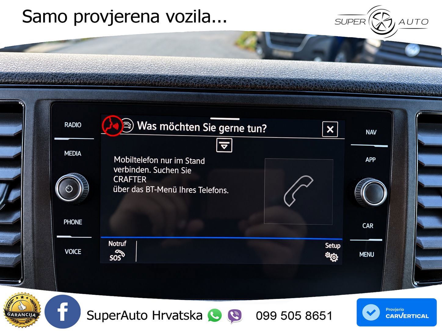 Volkswagen Crafter 35 Mittellang KLIMA LED KAMERA TEMPOMAT 140 KS
