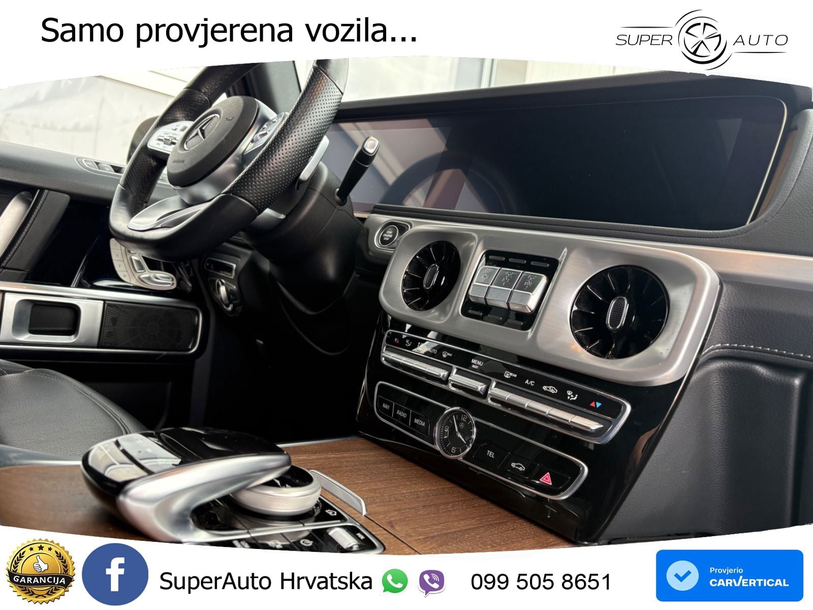 Mercedes G 500 Long V8 (422 KS) 4MATIC 9G-TRONIC AMG