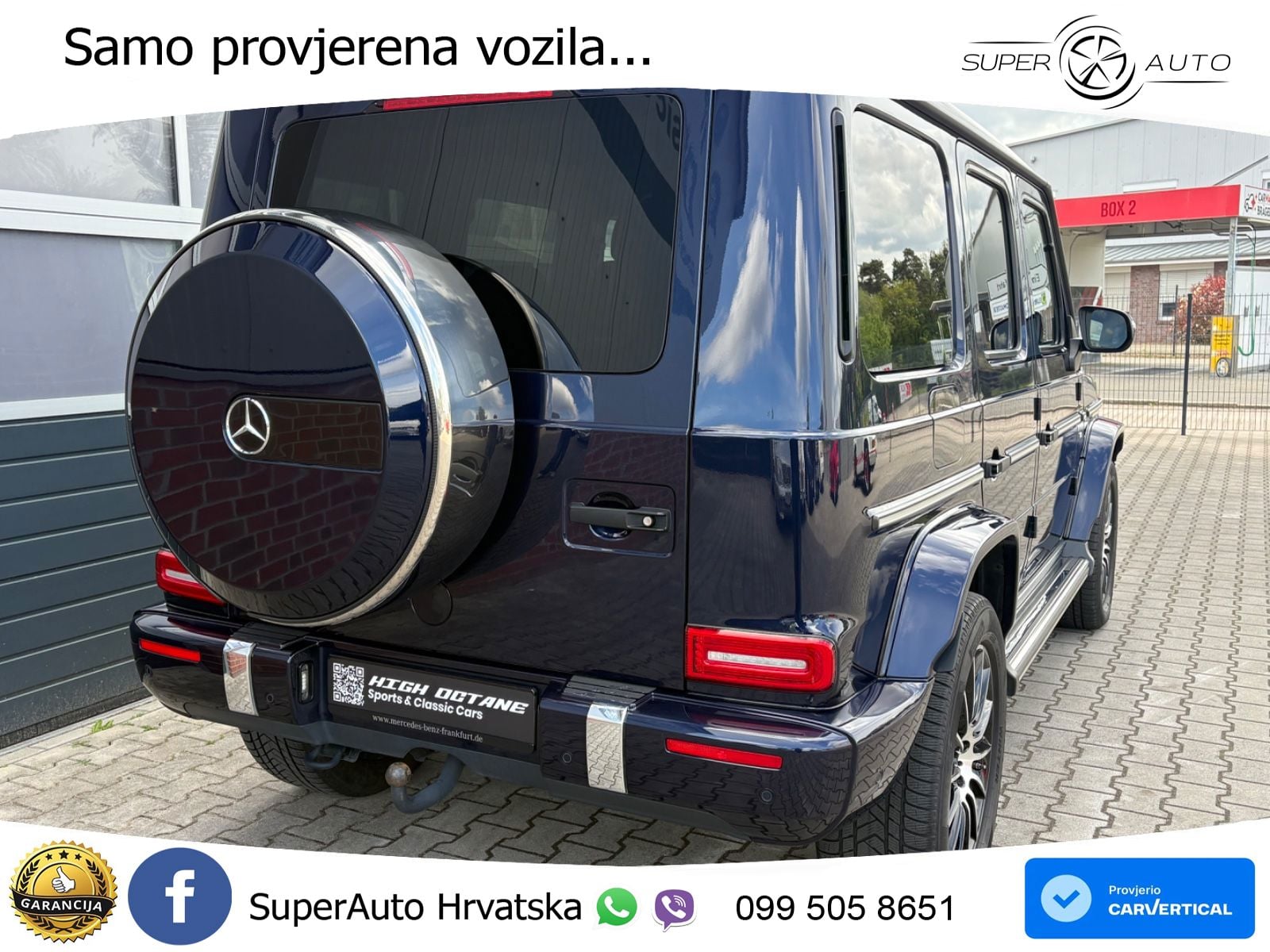 Mercedes G 500 Long V8 (422 KS) 4MATIC 9G-TRONIC AMG