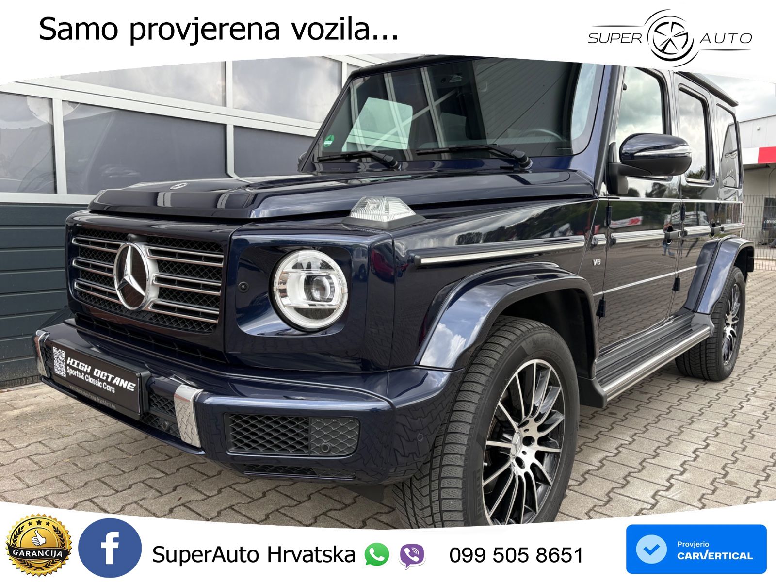 Mercedes G 500 Long V8 (422 KS) 4MATIC 9G-TRONIC AMG