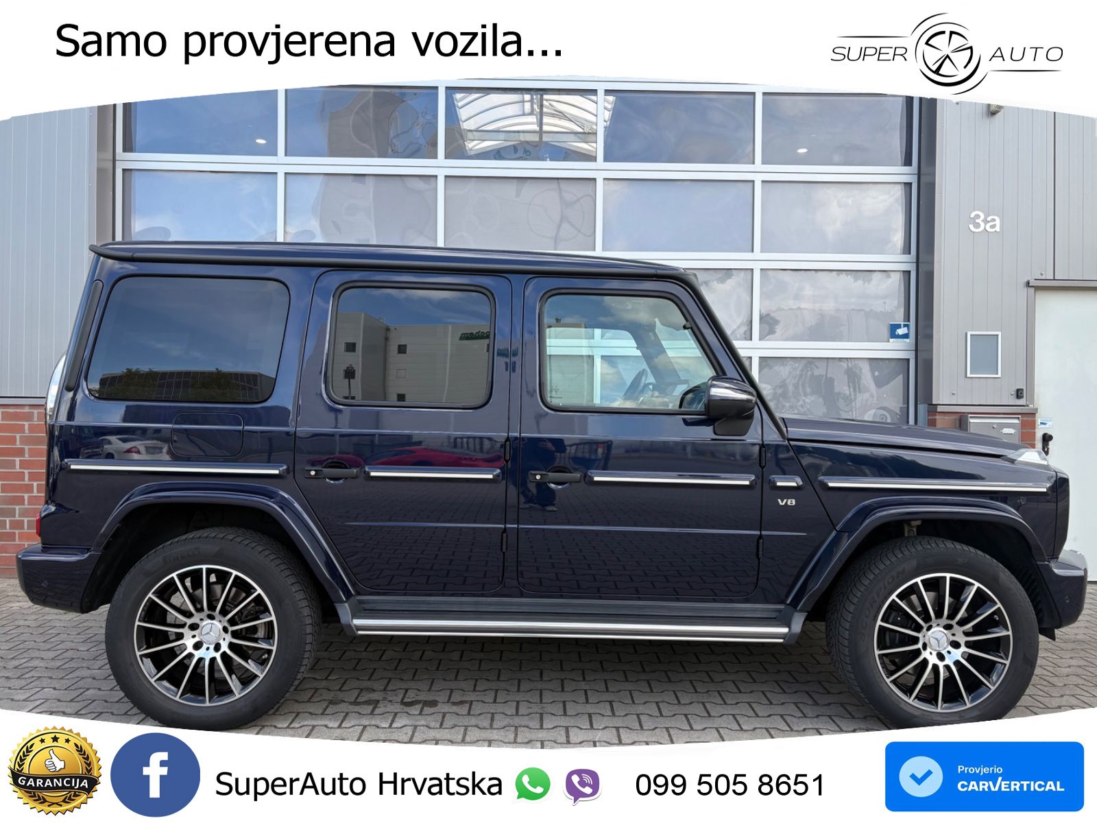 Mercedes G 500 Long V8 (422 KS) 4MATIC 9G-TRONIC AMG