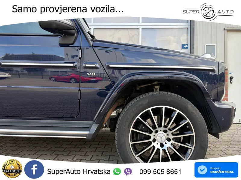 Mercedes G 500 Long V8 (422 KS) 4MATIC 9G-TRONIC AMG