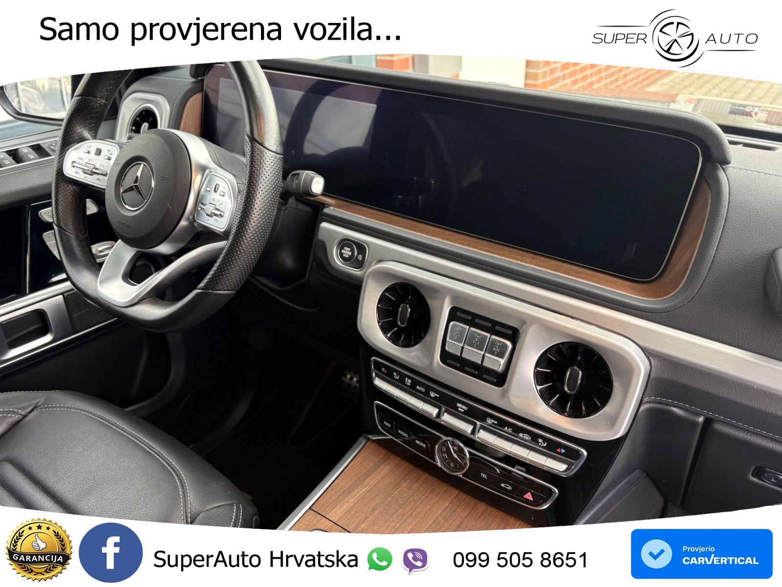 Mercedes G 500 Long V8 (422 KS) 4MATIC 9G-TRONIC AMG