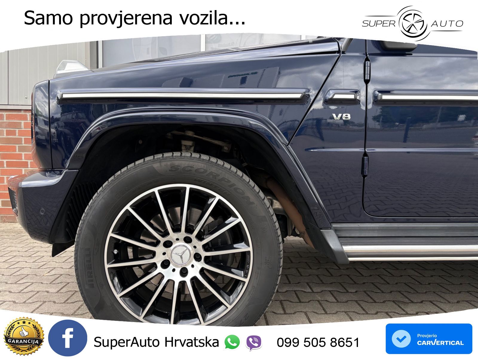 Mercedes G 500 Long V8 (422 KS) 4MATIC 9G-TRONIC AMG