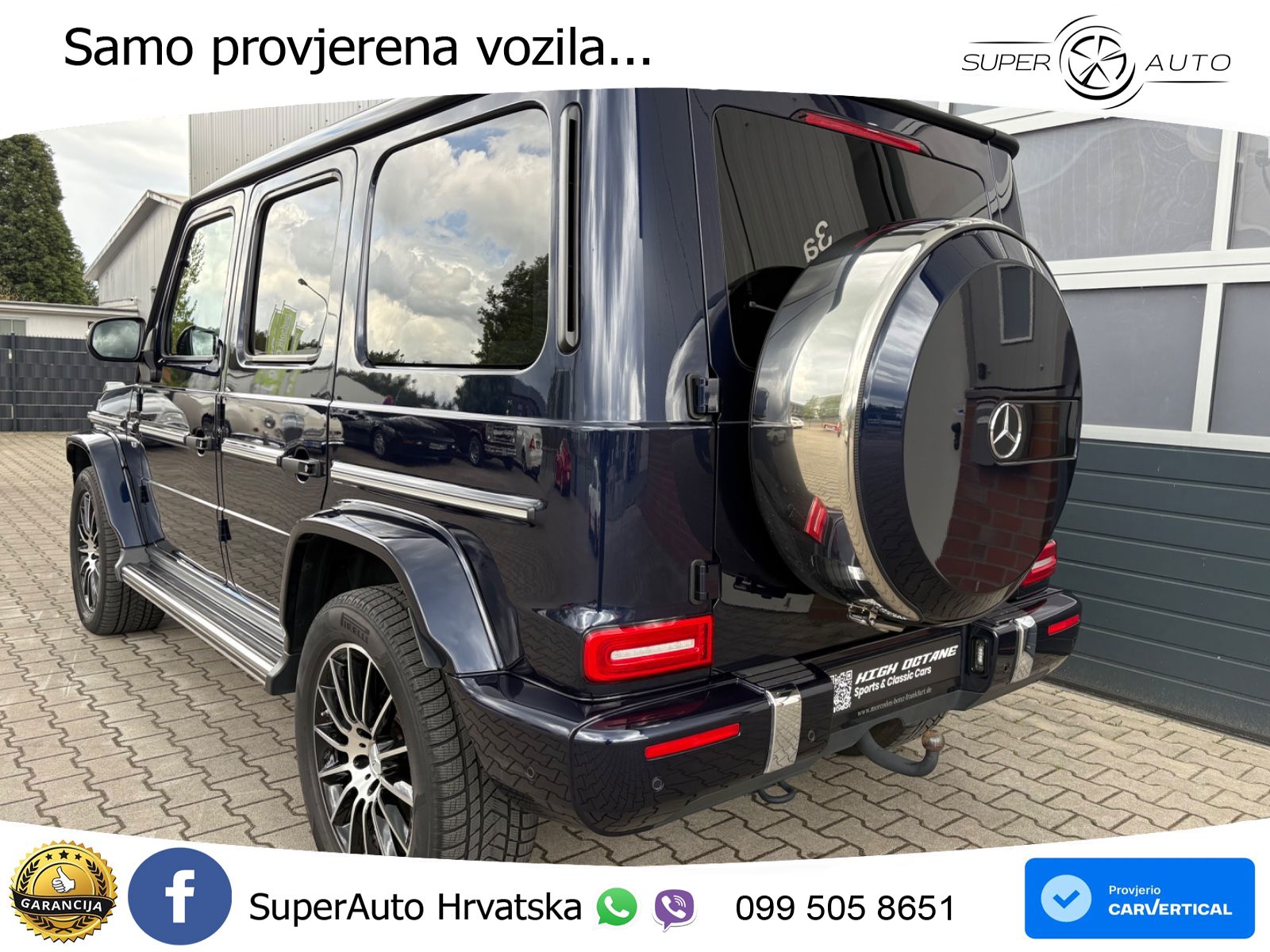 Mercedes G 500 Long V8 (422 KS) 4MATIC 9G-TRONIC AMG