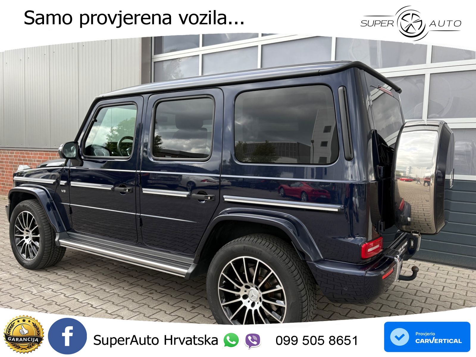 Mercedes G 500 Long V8 (422 KS) 4MATIC 9G-TRONIC AMG