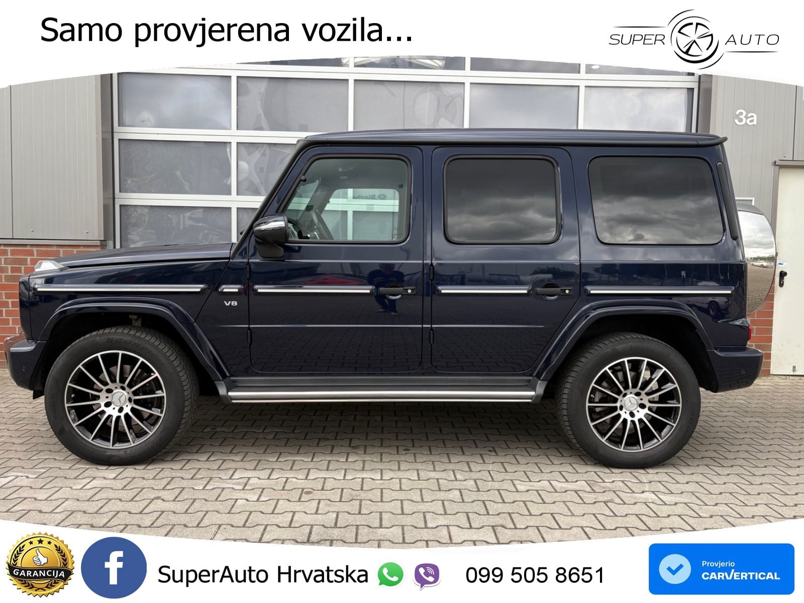 Mercedes G 500 Long V8 (422 KS) 4MATIC 9G-TRONIC AMG