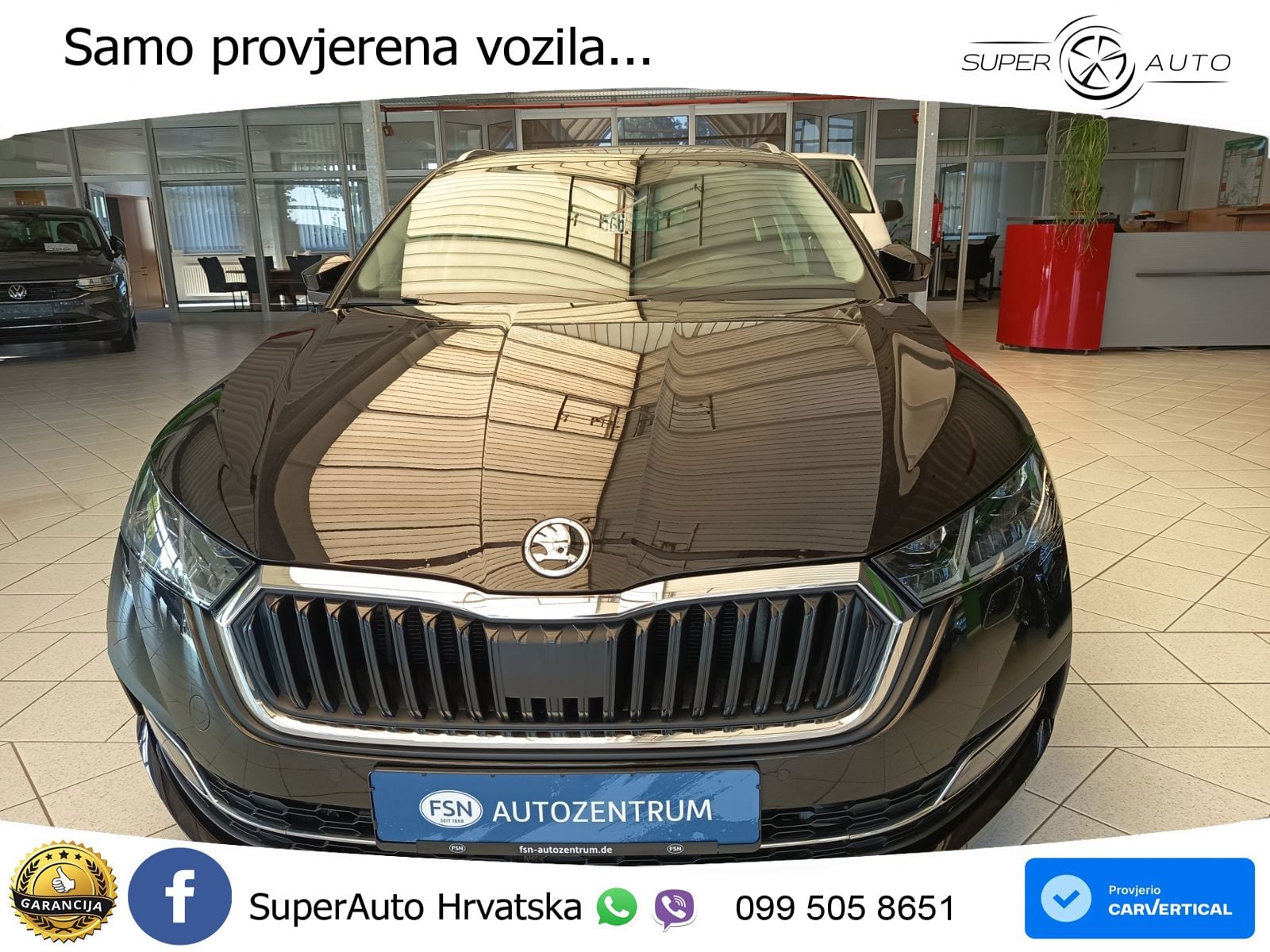 Škoda Octavia Combi 2.0 TDI (150 KS) DSG LED+GR SJED+ACC