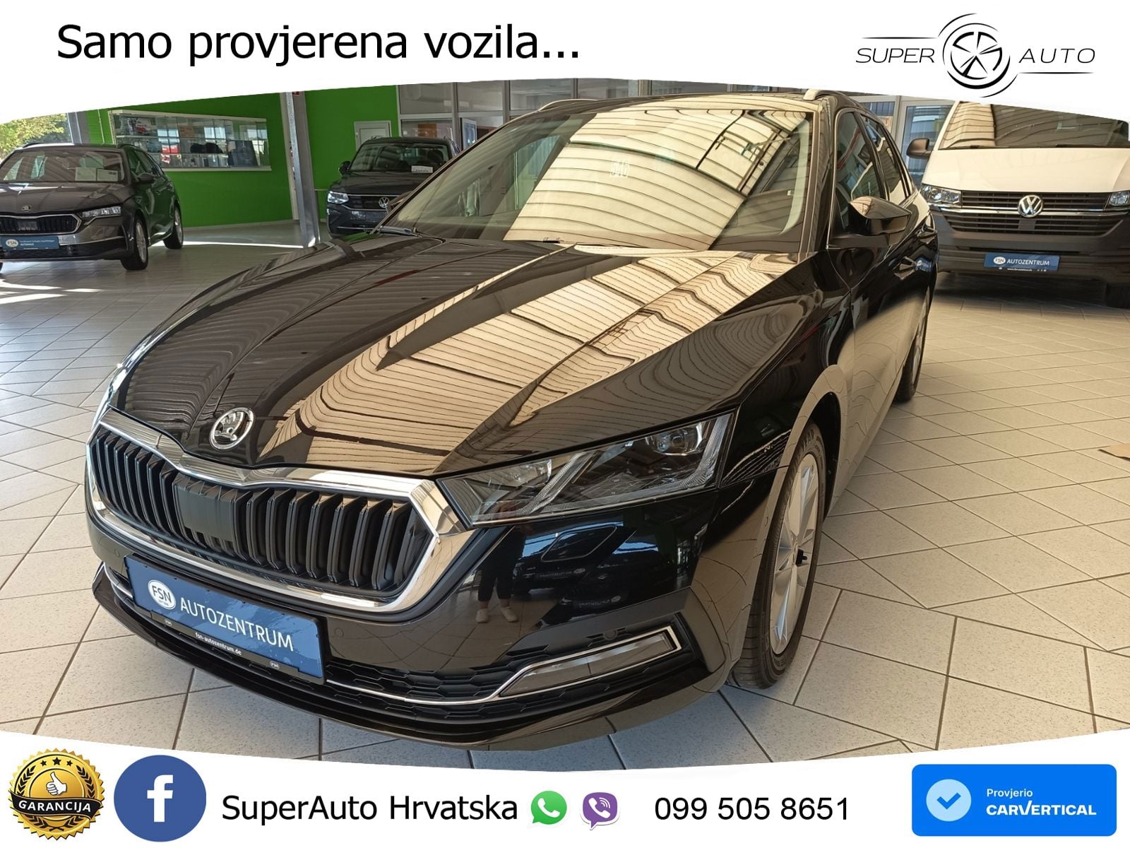 Škoda Octavia Combi 2.0 TDI (150 KS) DSG LED+GR SJED+ACC