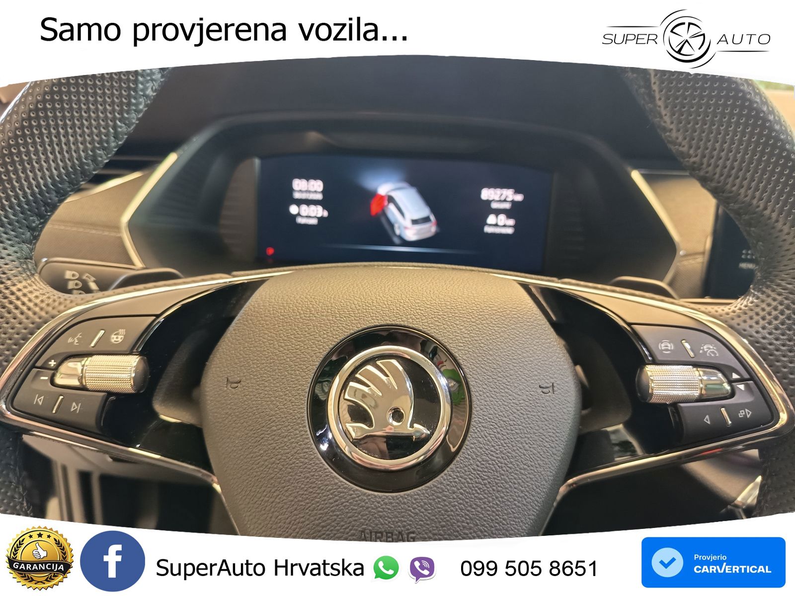 Škoda Octavia Combi 2.0 TDI (150 KS) DSG LED+GR SJED+ACC