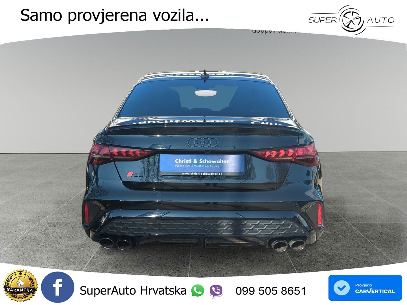 Audi S3 Limuzina 2.0 TFSI (333 KS) quattro S tronic MATRIX+GR SJED+KAM