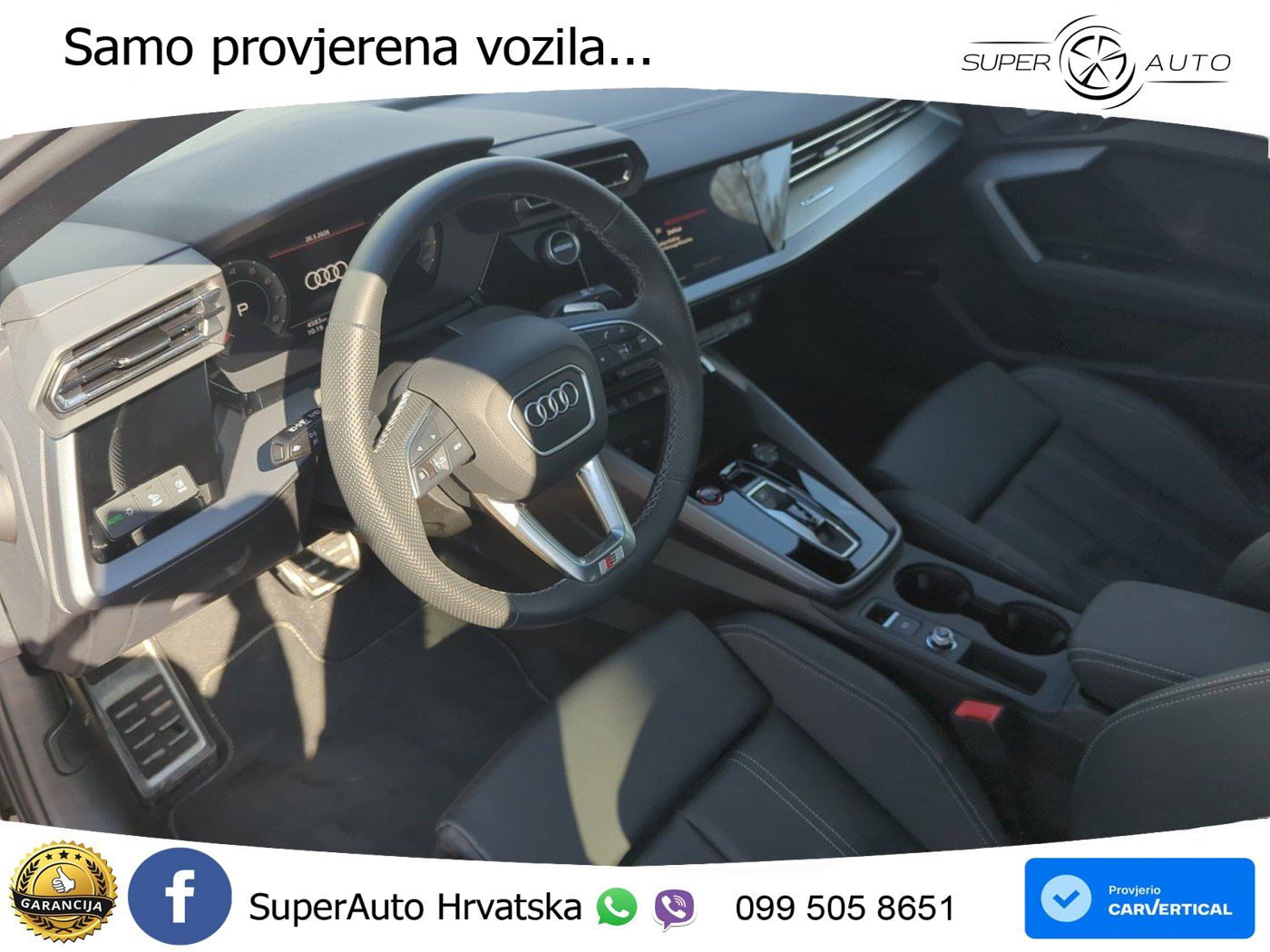Audi S3 Limuzina 2.0 TFSI (333 KS) quattro S tronic MATRIX+GR SJED+KAM