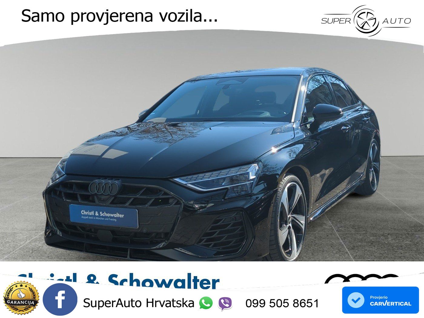 Audi S3 Limuzina 2.0 TFSI (333 KS) quattro S tronic MATRIX+GR SJED+KAM