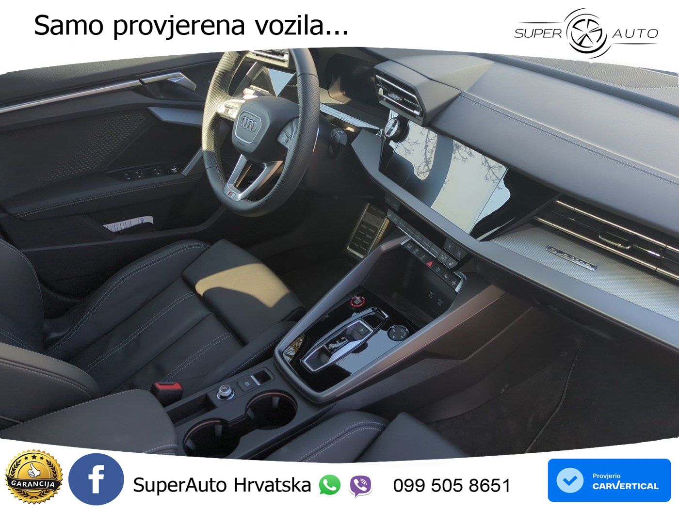 Audi S3 Limuzina 2.0 TFSI (333 KS) quattro S tronic MATRIX+GR SJED+KAM