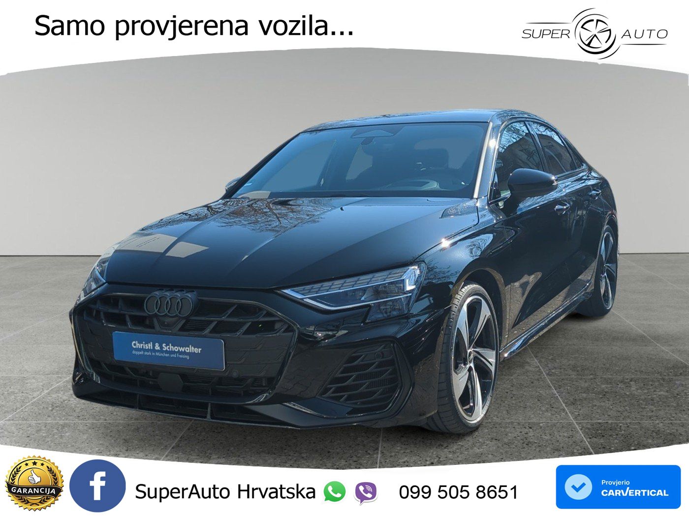 Audi S3 Limuzina 2.0 TFSI (333 KS) quattro S tronic MATRIX+GR SJED+KAM