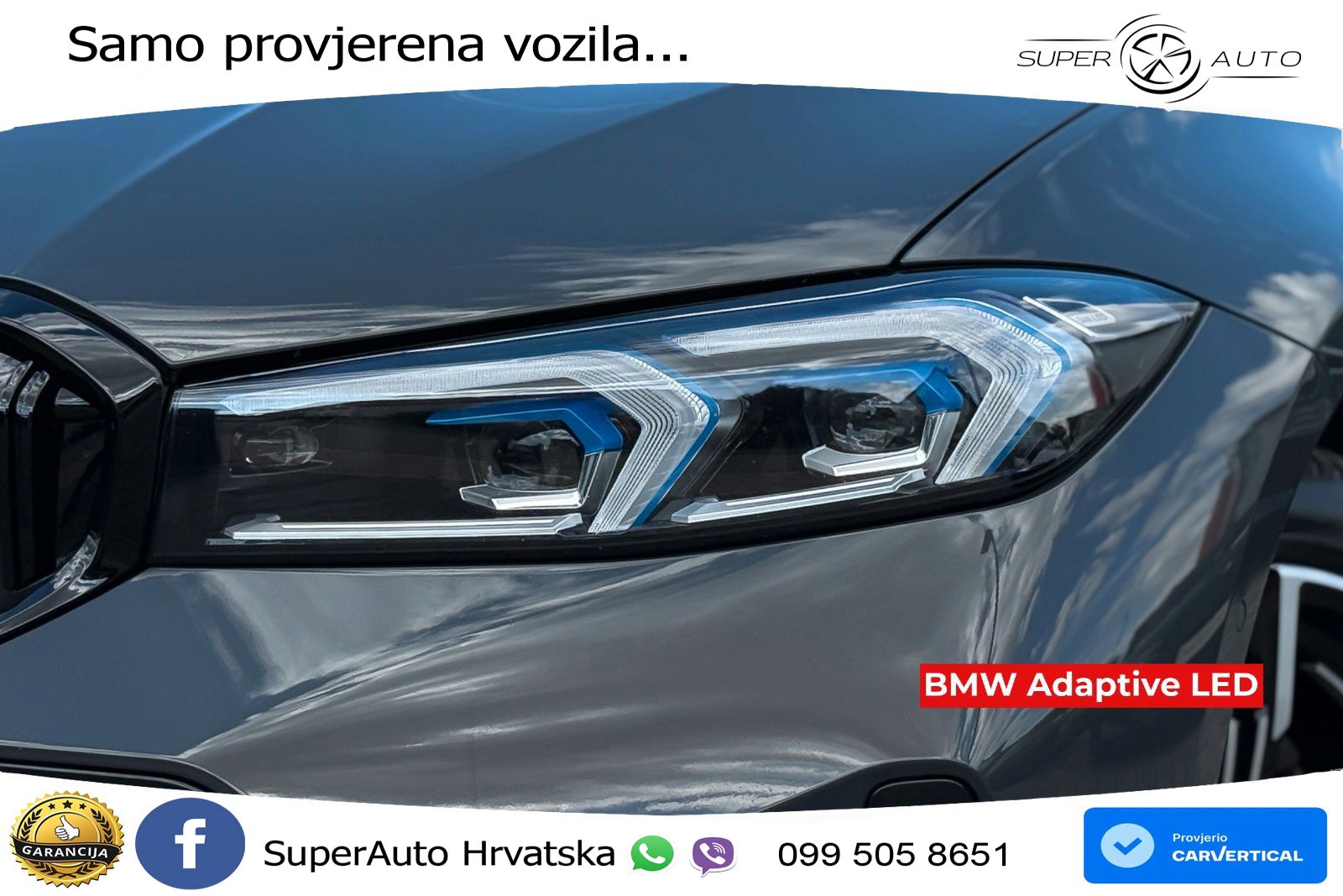 BMW 320d (190 KS) xDrive Steptronic M Sport LED+GR SJED+ACC