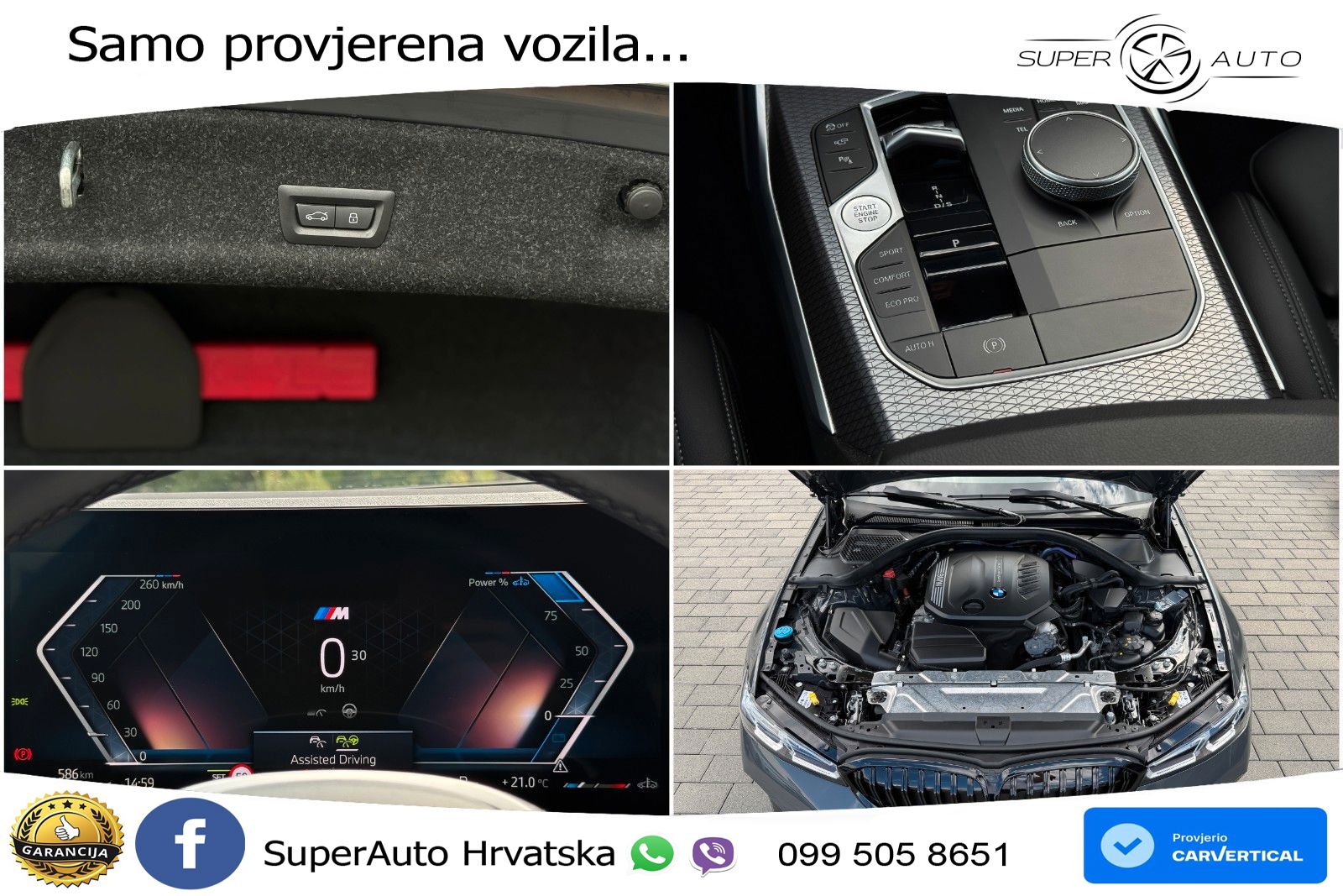BMW 320d (190 KS) xDrive Steptronic M Sport LED+GR SJED+ACC