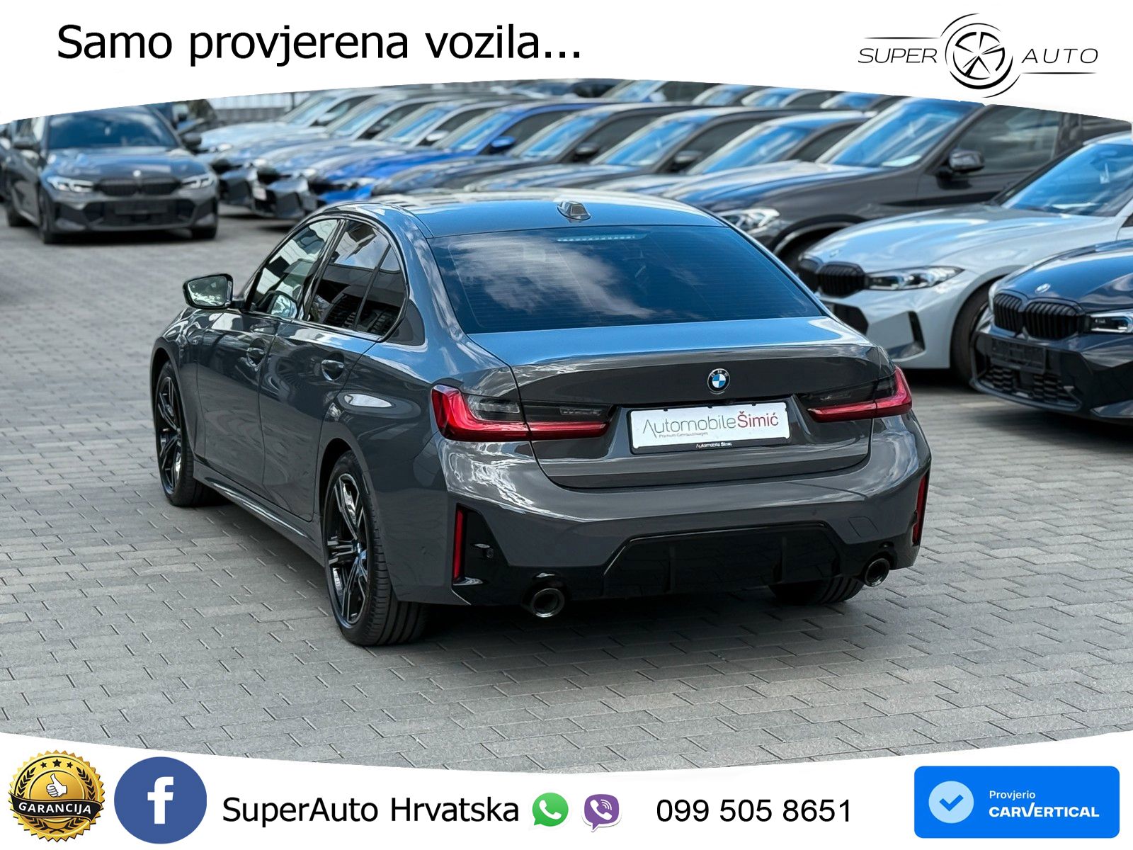 BMW 320d (190 KS) xDrive Steptronic M Sport LED+GR SJED+ACC