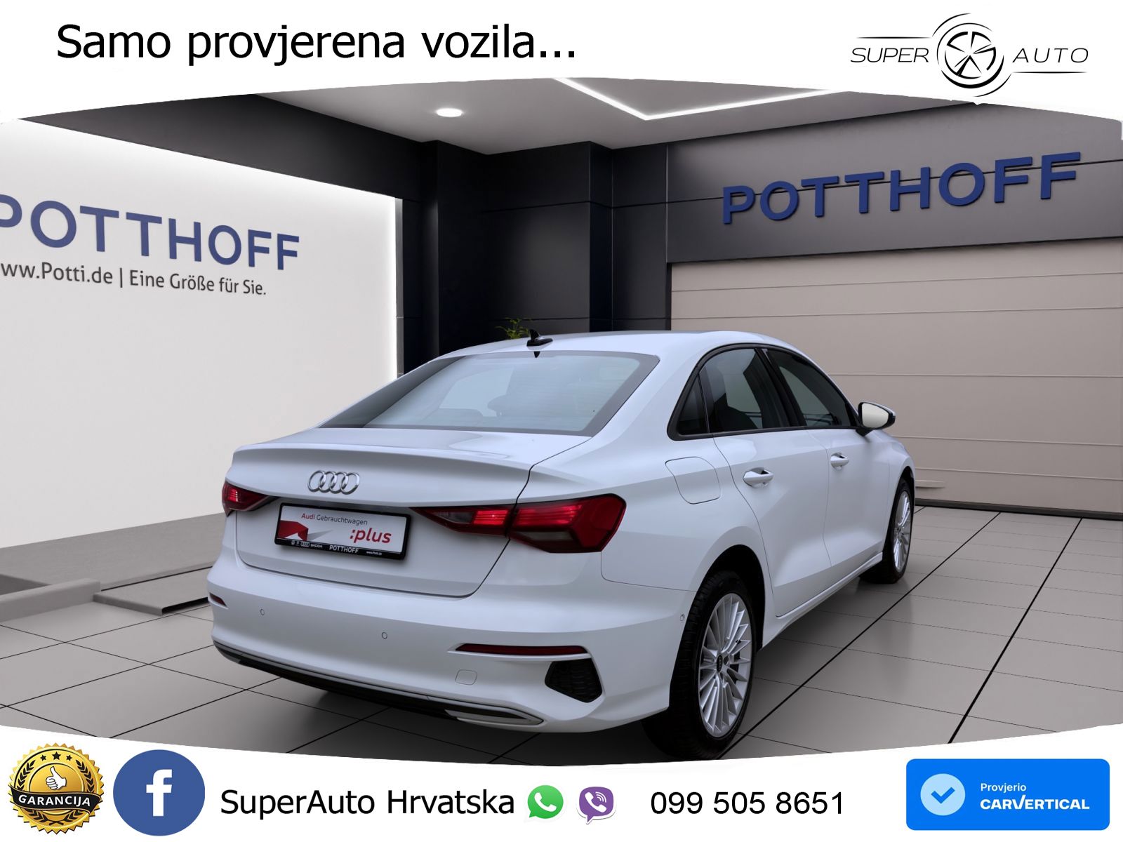 Audi A3 Limuzina 35 TDI (150 KS) S tronic advanced