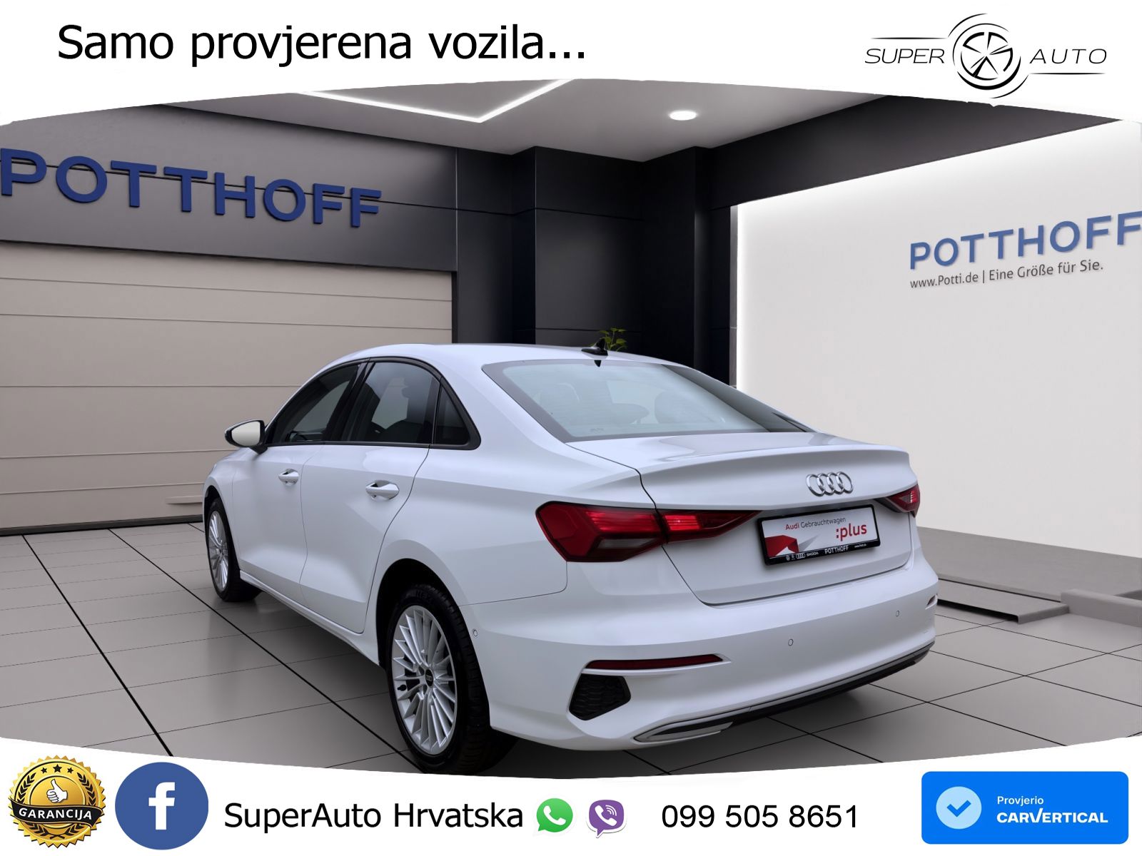 Audi A3 Limuzina 35 TDI (150 KS) S tronic advanced