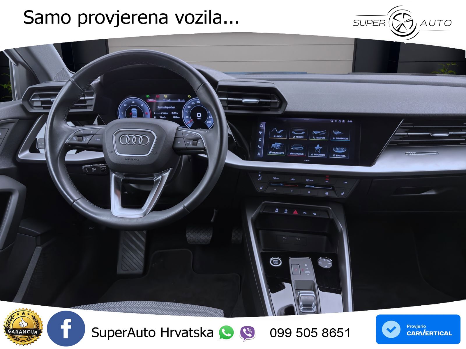 Audi A3 Limuzina 35 TDI (150 KS) S tronic advanced