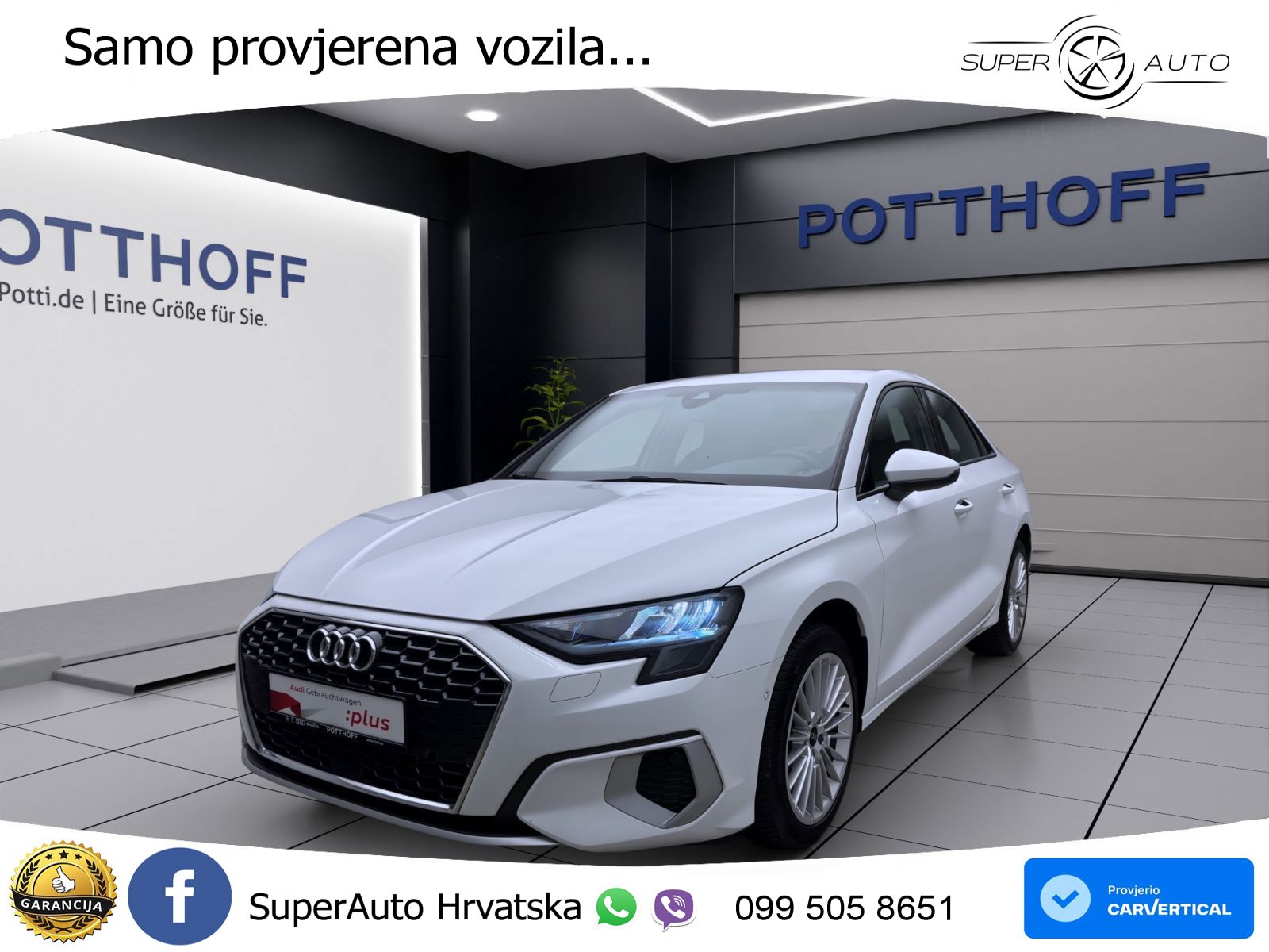 Audi A3 Limuzina 35 TDI (150 KS) S tronic advanced