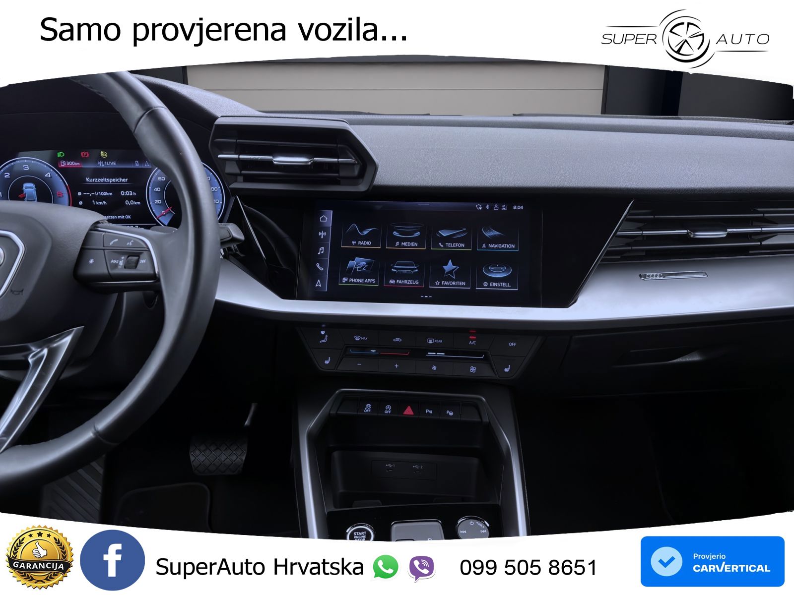 Audi A3 Limuzina 35 TDI (150 KS) S tronic advanced