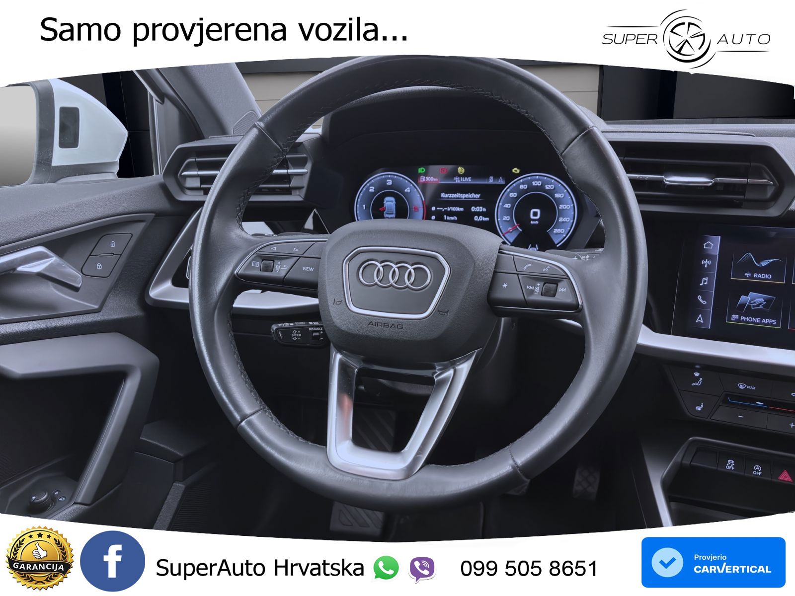 Audi A3 Limuzina 35 TDI (150 KS) S tronic advanced