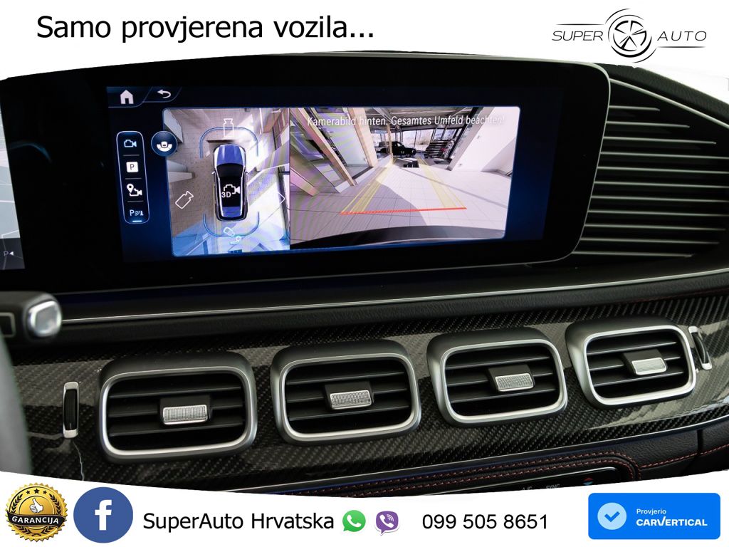 Mercedes AMG GLE 53 (435 KS) EQ Boost 4MATIC+ AMG SPEEDSHIFT TCT 9G ACC+HEAD+GR SJED+360+PANO