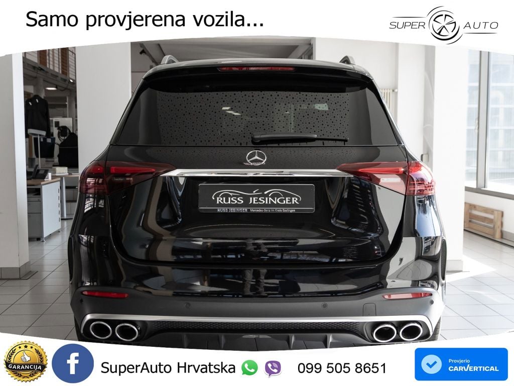 Mercedes AMG GLE 53 (435 KS) EQ Boost 4MATIC+ AMG SPEEDSHIFT TCT 9G ACC+HEAD+GR SJED+360+PANO