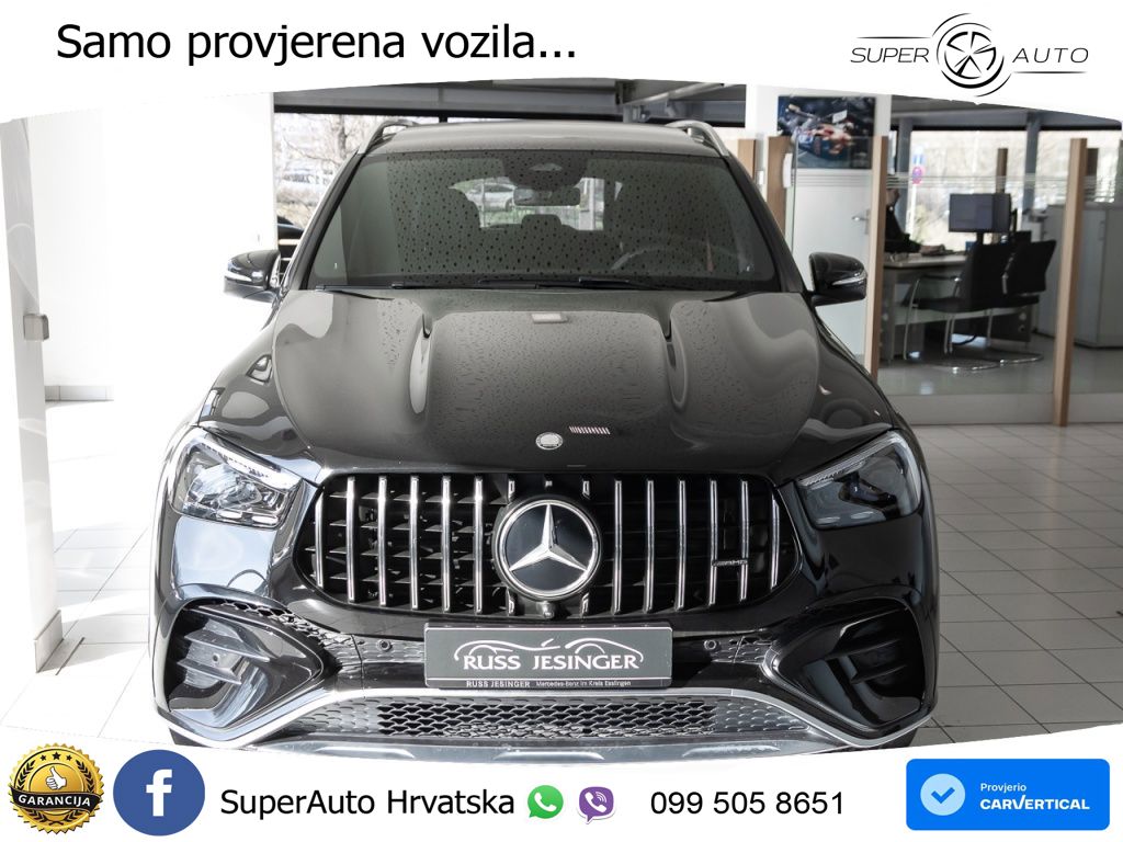 Mercedes AMG GLE 53 (435 KS) EQ Boost 4MATIC+ AMG SPEEDSHIFT TCT 9G ACC+HEAD+GR SJED+360+PANO