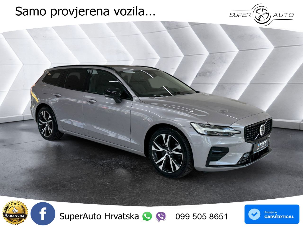 Volvo V60 2.0 B4 Benzin DCT ACC+HEAD+4xGR SJED+360+PANO