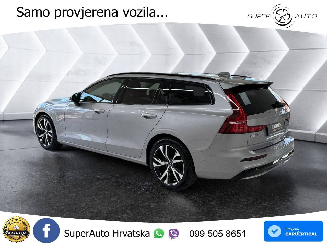Volvo V60 2.0 B4 Benzin DCT ACC+HEAD+4xGR SJED+360+PANO