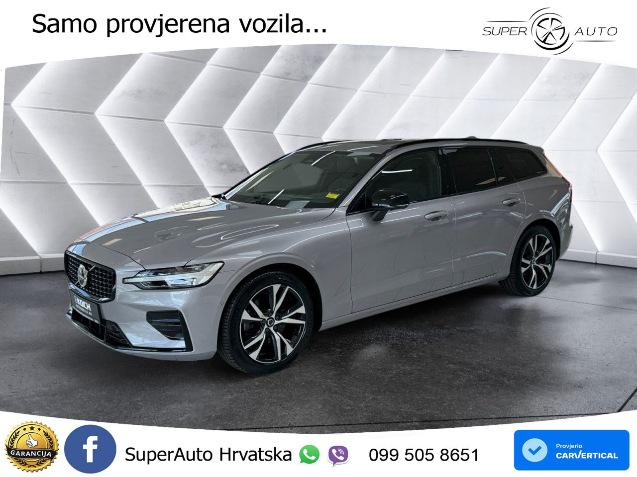 Volvo V60 2.0 B4 Benzin DCT ACC+HEAD+4xGR SJED+360+PANO