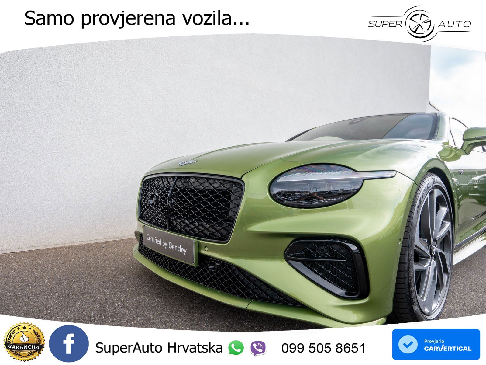 Bentley Continental GT IV 4.0 V8 TFSi (782 KS) AWD DCT LED+GR SJED+ACC