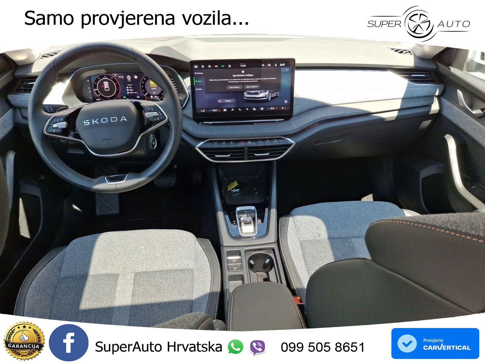 Škoda Octavia Combi 2.0 TDI (150 KS) DSG Selection ACC+HEAD+4xGR SJED+360+PANO