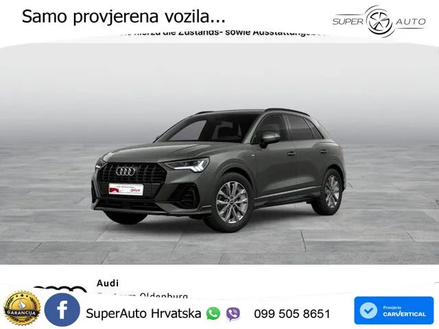 Audi Q3 35 TDI (150 KS) S tronic S line LED+GR SJED+ACC