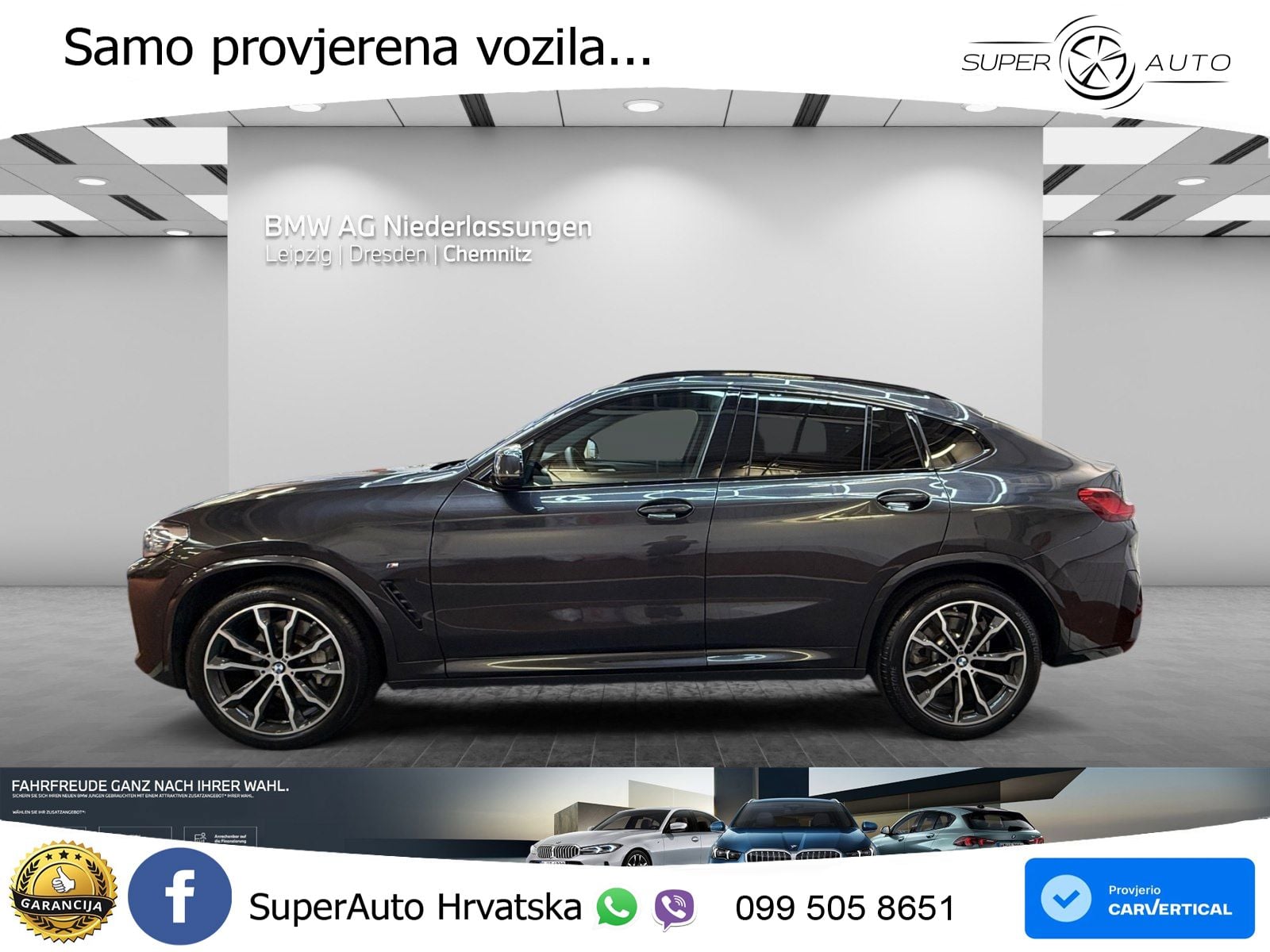 BMW X4 30d (286 KS) xDrive Steptronic M Sport LED+GR SJED+ACC