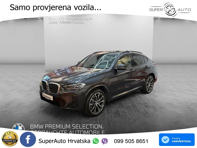 BMW X4 30d (286 KS) xDrive Steptronic M Sport LED+GR SJED+ACC