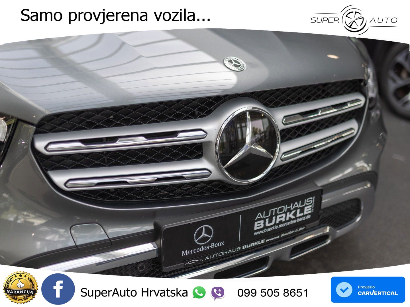 Mercedes GLC 300d (245 KS) 4MATIC G-TRONIC LED+GR SJED+ACC