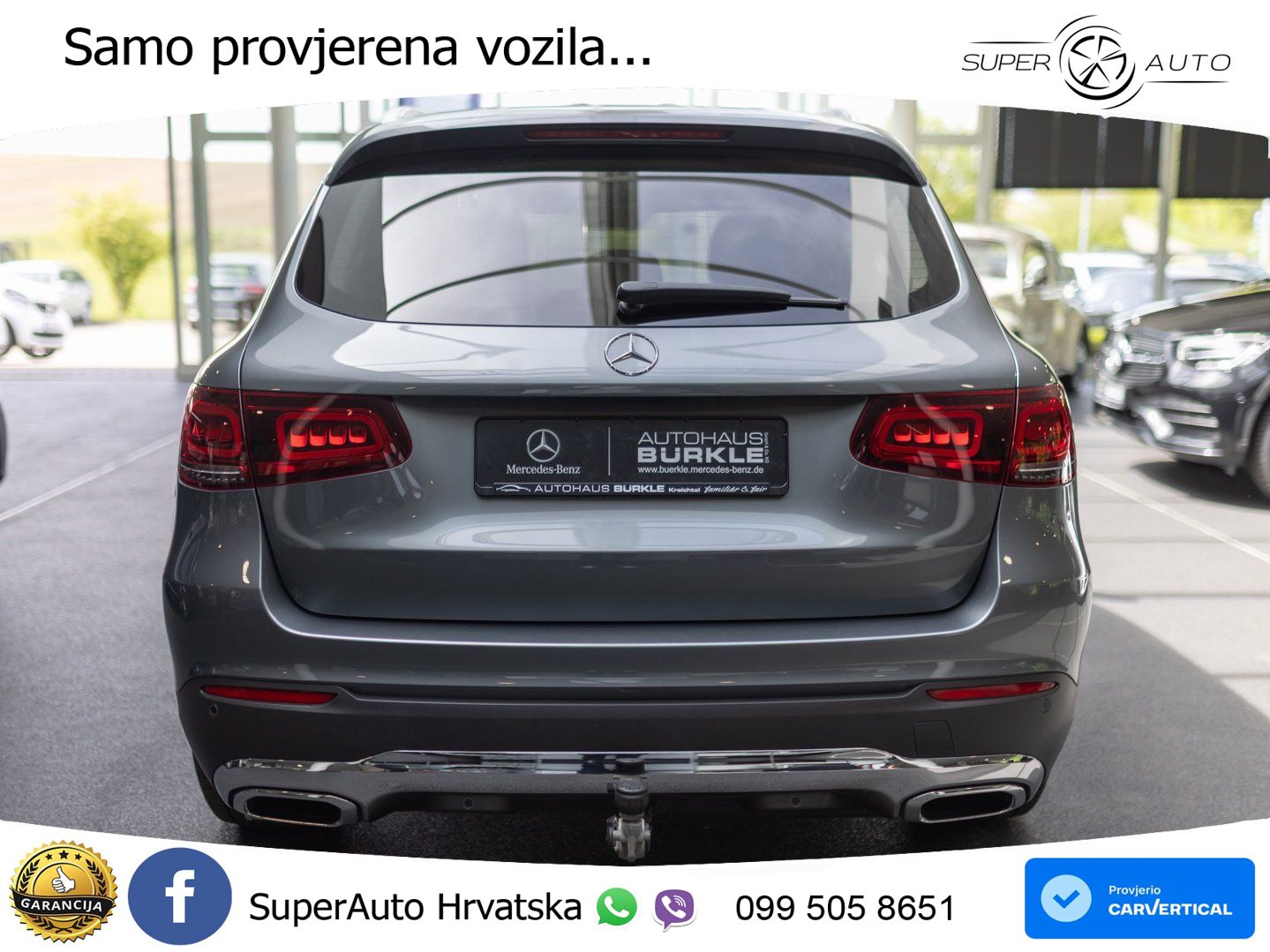 Mercedes GLC 300d (245 KS) 4MATIC G-TRONIC LED+GR SJED+ACC