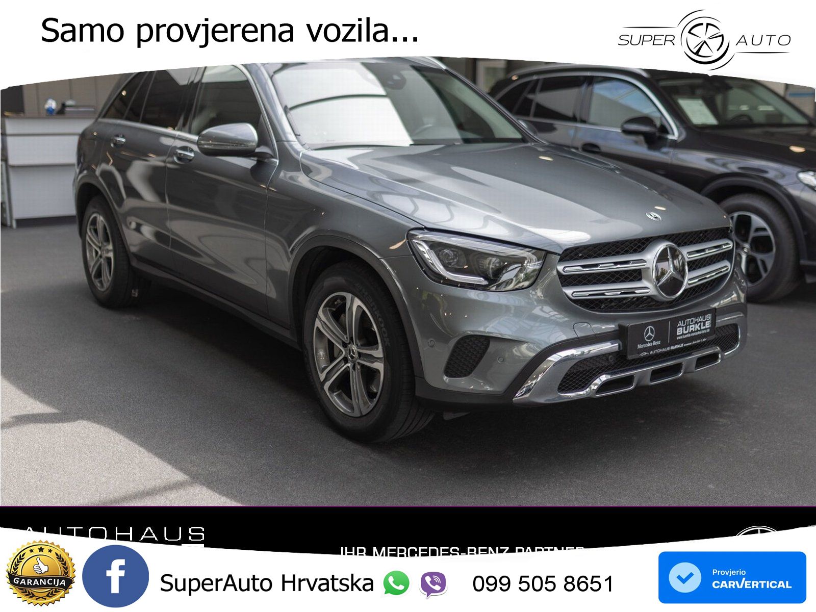 Mercedes GLC 300d (245 KS) 4MATIC G-TRONIC LED+GR SJED+ACC