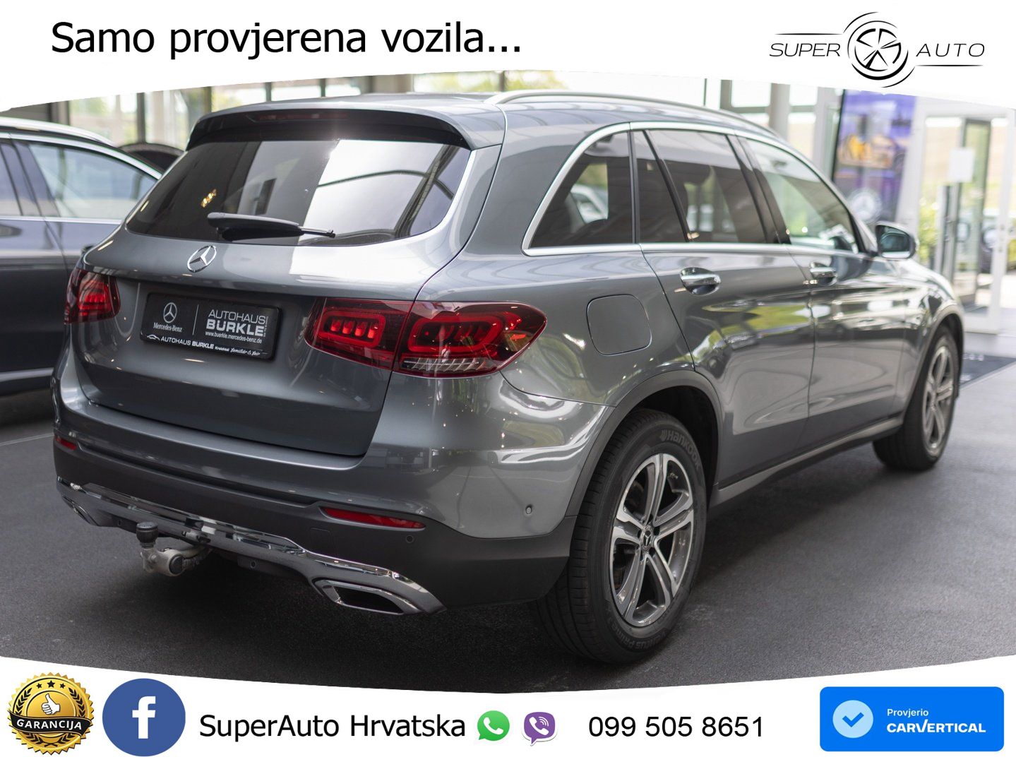 Mercedes GLC 300d (245 KS) 4MATIC G-TRONIC LED+GR SJED+ACC