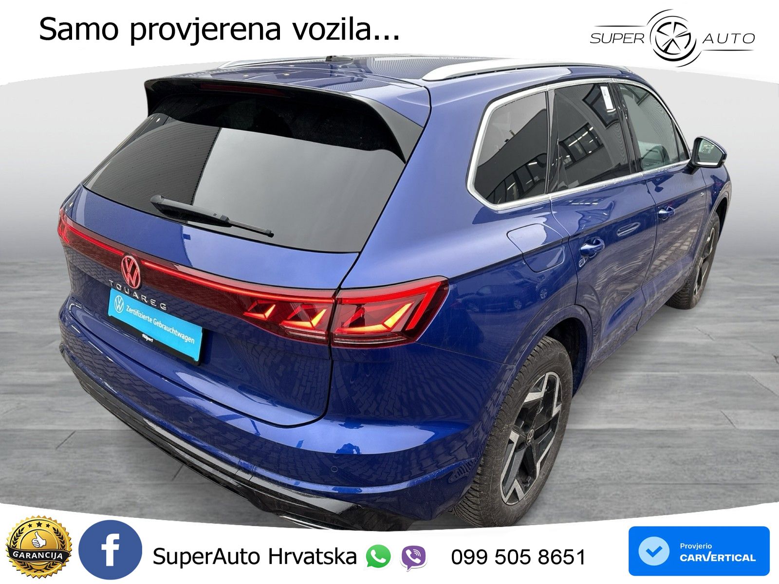 Volkswagen Touareg 3.0 V6 TDI (231 KS) 4MOTION Tiptronic ZRAČNI+ACC+4xGR SJED+KAM