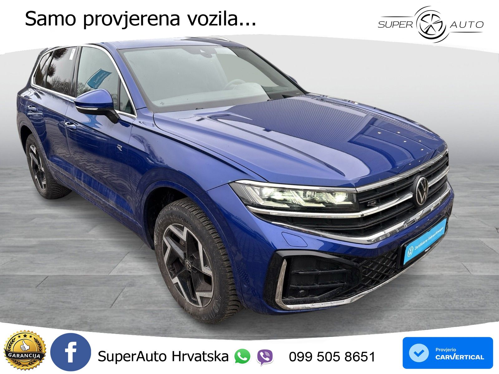 Volkswagen Touareg 3.0 V6 TDI (231 KS) 4MOTION Tiptronic ZRAČNI+ACC+4xGR SJED+KAM