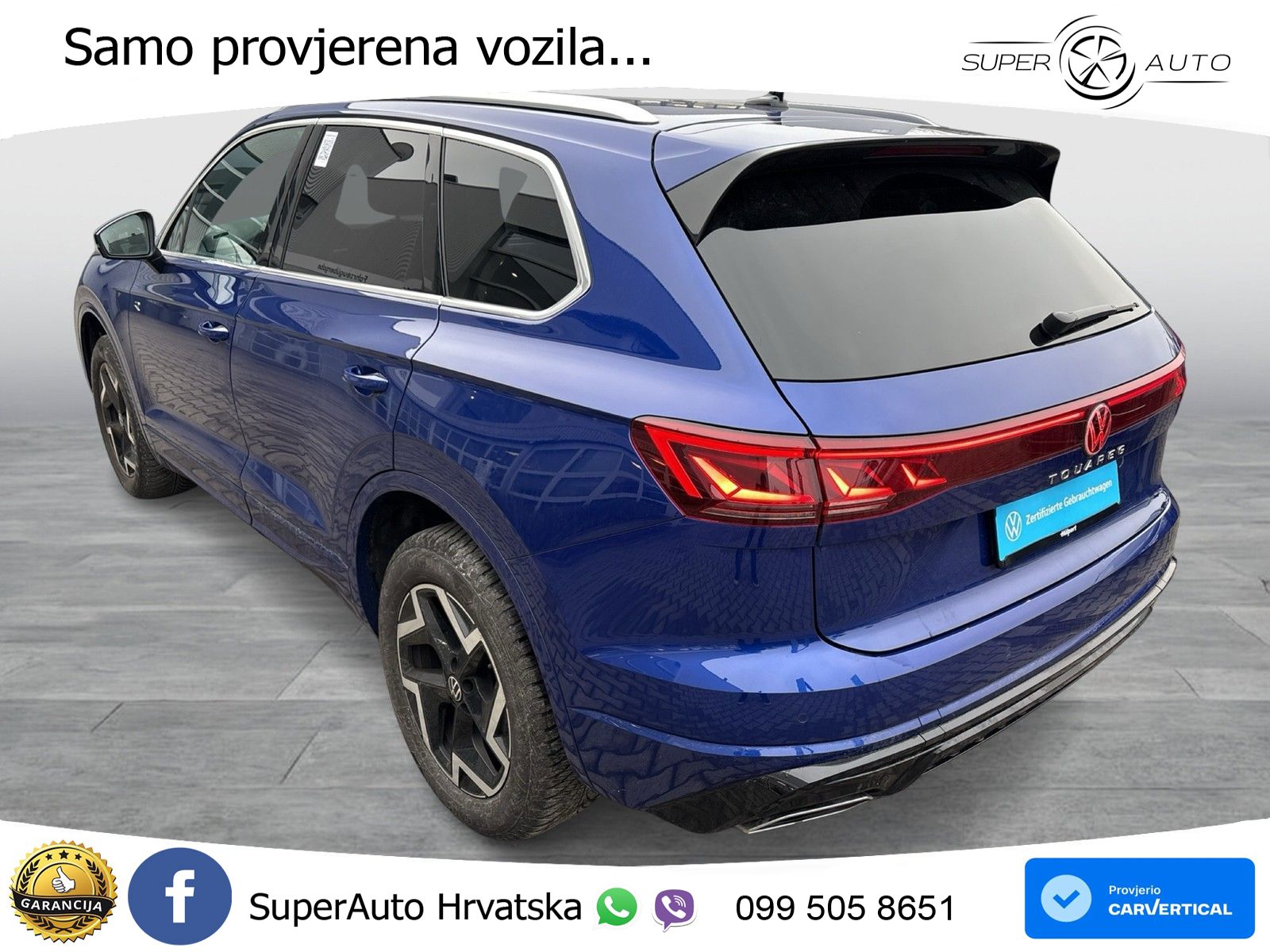 Volkswagen Touareg 3.0 V6 TDI (231 KS) 4MOTION Tiptronic ZRAČNI+ACC+4xGR SJED+KAM