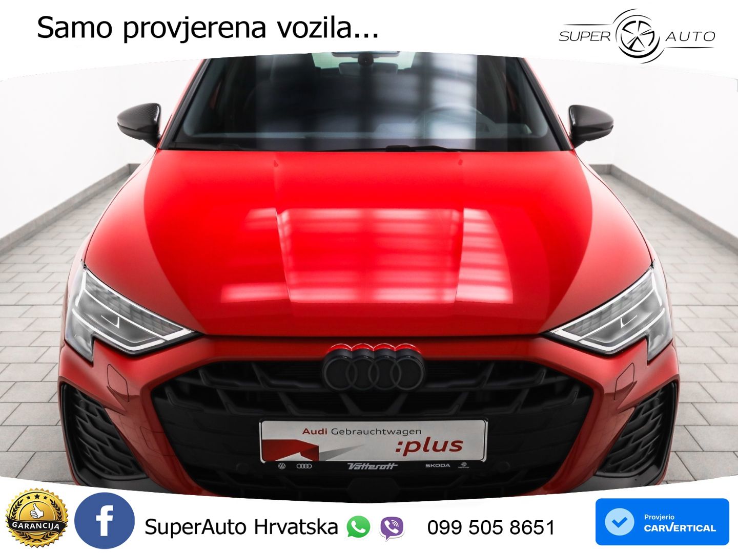 Audi A3 45 TFSIe (272 KS) S tronic S line MATRIX+GR SJED+KAM