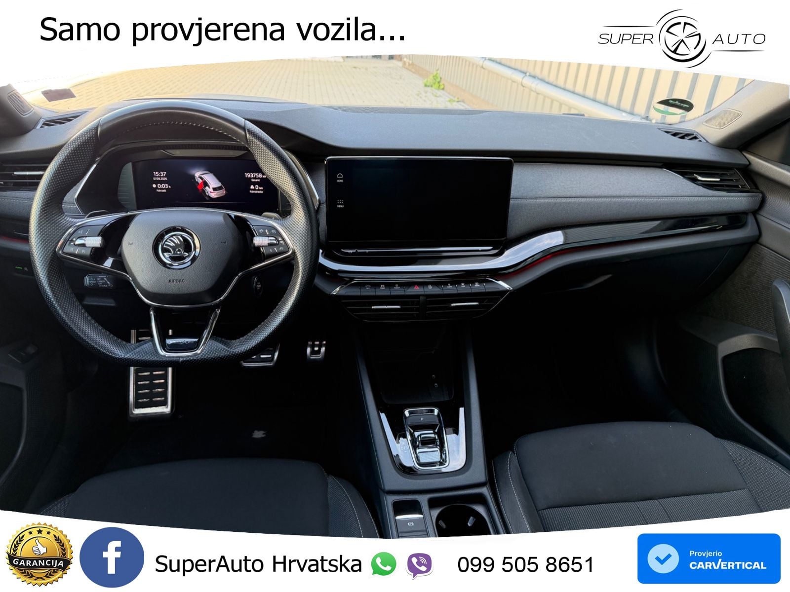 Škoda Octavia Combi 2.0 TDI (150 KS) DSG SportLine LED+GR SJED+ACC