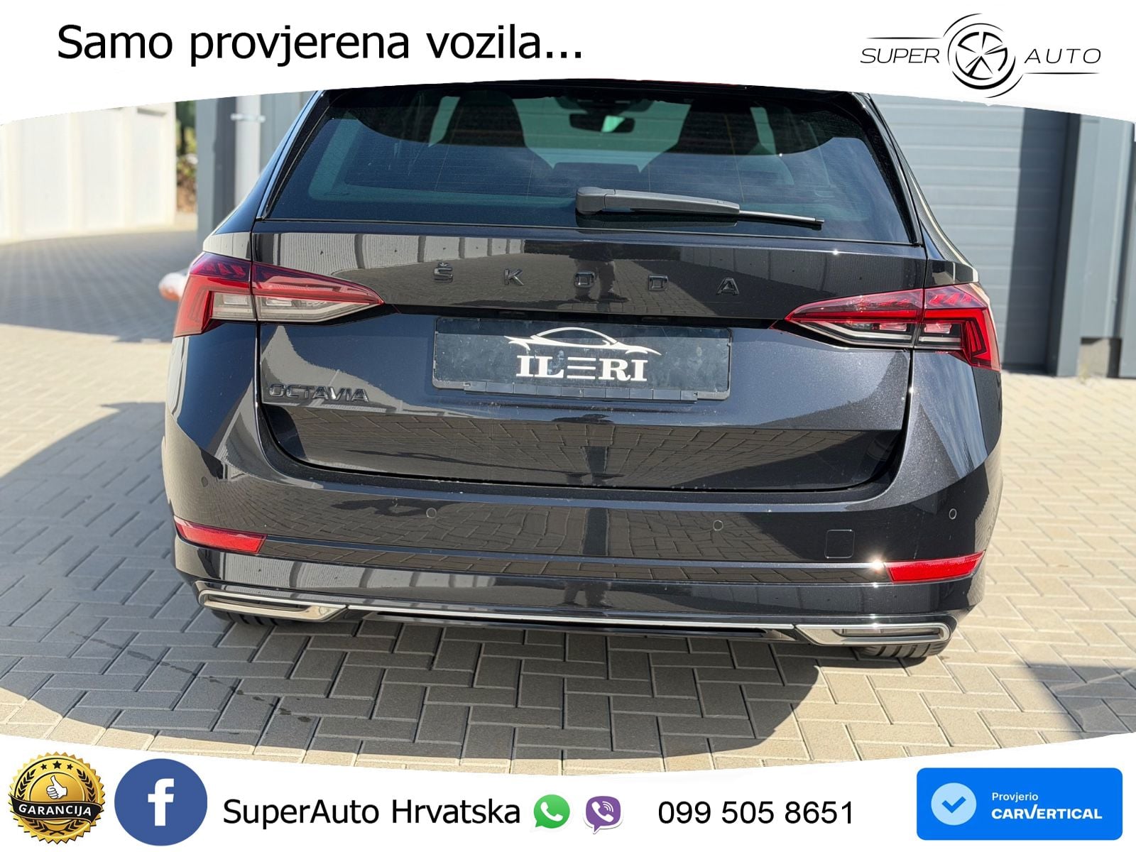 Škoda Octavia Combi 2.0 TDI (150 KS) DSG SportLine LED+GR SJED+ACC